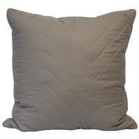 Подушка Inspire Nicolosi 45x45 см цвет серо-коричневый 