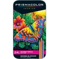 Набор карандашей цветные Prismacolor "Premier" 24 цвета, металлическая коробка