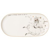 блюдо LEFARD Wonderland Алиса 30,5см овальное фарфор