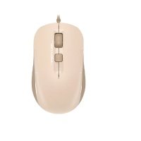 Мышь A4Tech бежевая/коричневая, оптическая, 1600dpi, silent, USB, 4but (1971705) Fstyler FM26S
