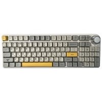 Клавиатура беспроводная механическая Epomaker TH96 Pro, Gateron Pro Blue Switch, Bluetooth, RGB, 6000мАч, Белый TH96-WHT-THE-GatB 