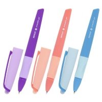 Ручка стираемая гелевая BRAUBERG Repeat Color синяя 0,5 мм, 1 шт 