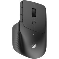 Мышь Wireless Oklick черная оптическая (2400dpi) USB для ноутбука (6but) (1877553) 501MW