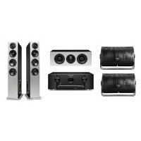 Комплекты с напольной акустикой Marantz SR5015 + Definitive Demand D17 + Demand D5C + AW6500 black
