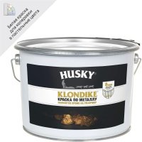 Краска по металлу Husky Klondike цвет белый база A 9 л 