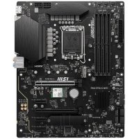 Материнская плата ATX MSI (LGA1700, Z790, 4*DDR5 (6600), 4*SATA 6G RAID, 2*M.2, 5*PCIE, 2.5Glan, WiFi, BT, HDMI, DP, USB Type-C, 4*USB PRO Z790-S WIFI