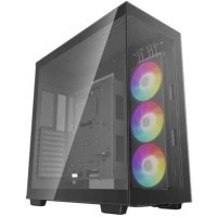 Корпус eATX Deepcool черный, без БП, боковое окно из закаленного стекла, USB Type-C, 4*USB 3.0, audio CH780