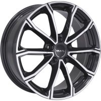 Колесный диск MAK DaVinci 6x16/5x112 D57.1 ET43 Black_mirror
