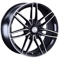 Колесный диск LS 1241 7.5x17/4x100 D60.1 ET40 BKF