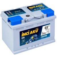 Аккумулятор легковой "INCI AKU" Nanogold EFB 65 Ач о/п LB3 065 065 013 