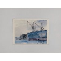 Открытка Тихий ход "Адмиралтейские верфи" 