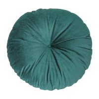 Подушка Emerald 1 37x37 см цвет темно-бирюзовый 