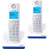 Радиотелефон Alcatel ATL1424119 белый (труб. в компл.:2шт) АОН S230 Duo ru white