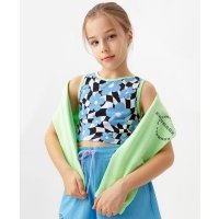 Кроп-топ с принтом Button Blue (146) 123BBGJC10010013