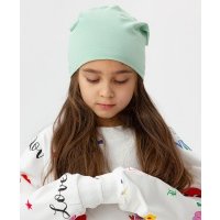 Шапка трикотажная зеленая Button Blue (56) 123BBGX73024800