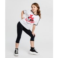 Велосипедки чёрные для девочки Button Blue (146) 124BBGJB54020800
