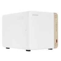 Сетевой RAID-накопитель QNAP 4 отсека 3,5"/2,5", 1 порт 2,5 GbE BASE-T, HDMI-порт, 2 слота M.2 2280 NVMe SSD, Intel Celeron N4505 до 2,9 ГГц TS-462-4G