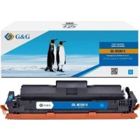 Картридж лазерный G&G W2201X голубой (5500стр.) для HP CLJ Pro 4202/MFP 4302 GG-W2201X