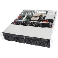 Корпус серверный 2U Ablecom A0-CSR2615XX00T1 (ATX, 8*3.5” SAS/SATA HS, 2*3.5” SAS/SATA, 7*LP/FL expansion slot, COM, 2*USB 2.0, 800W) CS-R26-15P