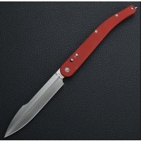 Складной нож Daggerr Navaja De Combate Red, сталь VG-10, рукоять G10 