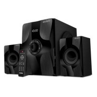 Портативная акустика 2.1 Sven SV-020880 черная (46 Вт, Bluetooth, пульт, дисплей, FM, USB) АС MS -315