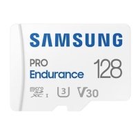 Карта памяти MicroSDXC 128GB Samsung PRO Endurance (для видеорегистратора) Class 10, UHS-I, W 30 МБ/с, R 100 МБ/с, адаптер на SD MB-MJ128KA/APC