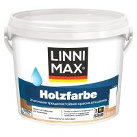 Краска фасадная Linnimax Holzfarbe цвет прозрачный матовая база Б3 2.35 л 