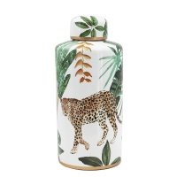Ваза с крышкой 15х15х15см Glasar 60971 