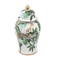 Ваза с крышкой 24х24х46см Glasar 60970 