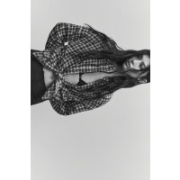 Рубашка oversize клетчатая с вареным эффектом befree 