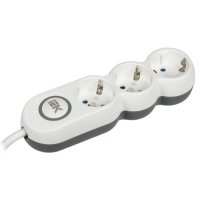 Удлинитель IEK 3х3м с заземл. 16А IP20 Uno У03В 2P+PE 250В 3х1.5 WYP53-16-03-03-ZK