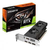 Видеокарта PCI-E GIGABYTE 6GB GDDR6 96bit 8nm 1042/14000MHz 2*HDMI/2*DP GeForce RTX 3050 OC Low Profile (GV-N3050OC-6GL)