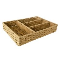 Органайзер для хранения 31x21x5 см бумага бежевый 
