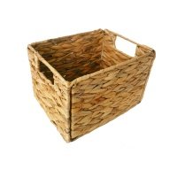 Корзина для хранения 19x17x25 см гиацинт бежевый 
