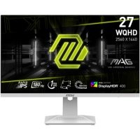 Монитор 27" MSI 2560x1440, IPS, 1мс, 400nit, 180Hz, 178/178, DP/2*HDMI, HAS, tilt, white MAG 274QRFW