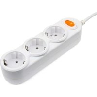 Сетевой фильтр Power Cube 3р с/з выкл., 3500 Вт, 16 А, 3 м 3*1,5 PC-1-3М