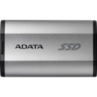 Внешний SSD USB 3.2 Gen 2 Type-C ADATA SD810 2TB 2000/2000MB/s IP68 silver SD810-2000G-CSG