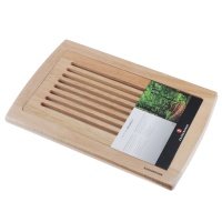 Разделочная доска Zassenhaus 42x28, каучуковое дерево 
