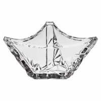 Ваза для фруктов 33 см треугольная Crystal Bohemia "Eskymos" 104422 