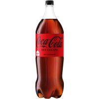 Напиток Coca-Cola Zero без сахара, 2 л 