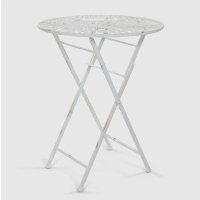 Стол Anxi jiacheng металлический белый 60x74 см 