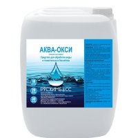 Средство для дезинфекции Русхимбасс Аква-окси без хлора для обеззараживания воды 5 л 