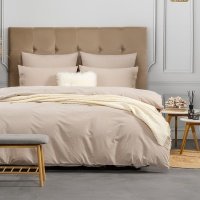 Комплект постельного белья Prime Prive Смоген Двуспальный бежевый 