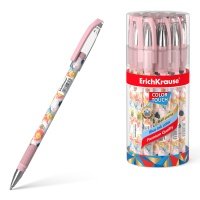 Набор ручек шариковых ErichKrause ColorTouch Flower Cocktail 50818, синие, 0,7 мм, 24 шт. 