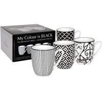 Набор кружек Waechtersbach My Color is Black 360 мл 4 шт 