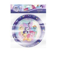 Тарелки одноразовые Priority My Little Pony бумажные 18 см 6 шт 