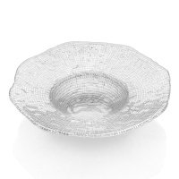 Блюдо сервировочное IVV Diamante 30 см прозрачное 