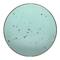 Тарелка глубокая Top Art Studio coupe Коттедж Тиффани 23 см голубая 