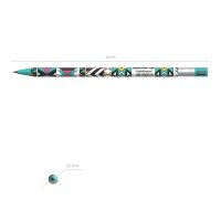 Карандаш механический чернографитный ErichKrause Color Touch Ornament НВ с точилкой 