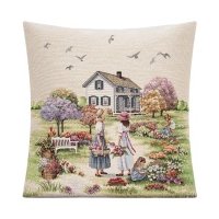 Подушка 45 х 45 см Le Gobelin Весенний парк 